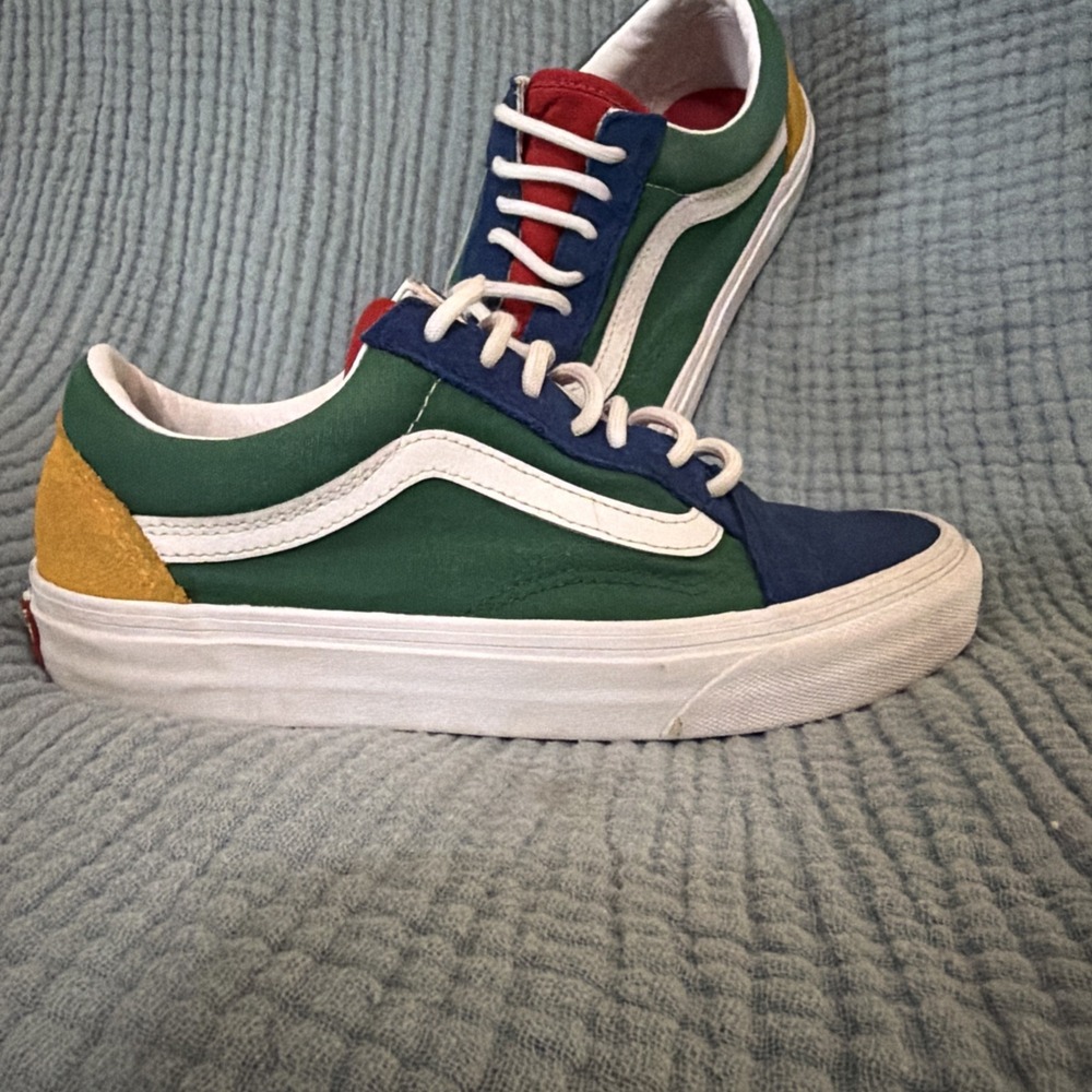 Vans Old‎ Skool Yacht Club Shoes Mens 6 / Womens 7.5 Off the Wall Suede Canvas